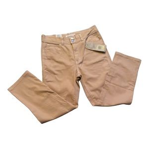 NWT Levi’s 724 High rise straight cropped women’s jeans - size 29 Tan/beige